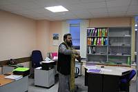 Освящение районного комбината благоустройства в Ликино-Дулеве