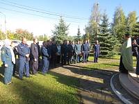 Молебен в Балашихинской части МЧС