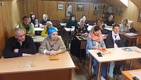 Начало учебного года на Библейско-богословских курсах в Богородицерождественском храме поселка Образцово