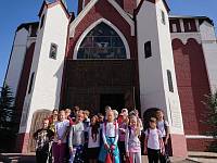 Экскурсия школьников в Троицком соборе г. Щелково