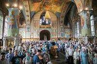 Молебен о сохранении творения Божия в Троицком соборе г. Щелково