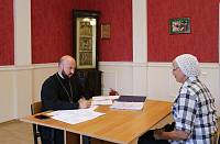 Собеседование с поступающими на Миссионерско-катехизаторские и Библейско-богословские курсы Московской епархии в Орехово-Зуеве