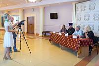 Подписание соглашения между Московским областным театром драмы и комедии и приходом Богоявленского собора Ногинска