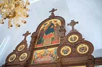 Первая Литургия в верхнем приделе храма блаженной Матроны Московской в Ногинске