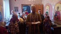 Молебен в Орехово-Зуевском психоневрологическом интернате
