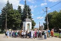 Крестный ход к Казанской часовне в Обухове