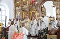 Отпевание священника Павла Филиппенко в Никитском храме деревни Бывалино