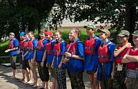 Завершение смены «Парусный спорт» программы семейного отдыха «Дружина» Богородского благочиния