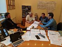 Совещание по строительству Никольского храма в г. Шатуре