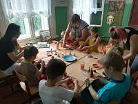 Лагерь «Радуга» в Успенском храме села Стромынь