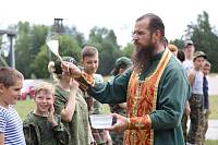 Открытие православного лагеря «Спасатель» на базе Ногинского спасательного центра МЧС