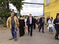 Выездное совещание в Никольском храме деревни Оболдино