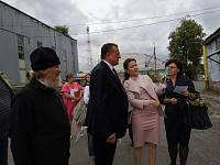 Выездное совещание в Никольском храме деревни Оболдино