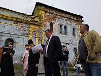 Выездное совещание в Никольском храме деревни Оболдино