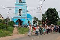 Крестный ход в память сщмч. Александра Крутицкого в Щелковском благочинии