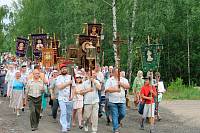 Крестный ход в память сщмч. Александра Крутицкого в Щелковском благочинии