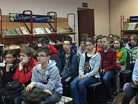 Встреча в детской библиотеке мкр. Железнодорожного