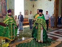 День Святого Духа в Троицком храме села Шарапово