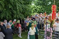 Престольный праздник в Троицком храме деревни Ивашево