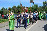 Престольный праздник Троицкого храма в Павлине