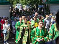 Престольный праздник Троицкого храма в Павлине