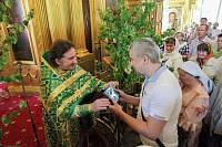 Престольный праздник Троицкого храма в Павлине