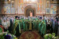 Престольный праздник в Троицком соборе г. Щелково