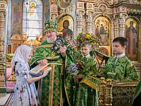 Престольный праздник в Троицком соборе г. Щелково