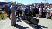 Открытие памятника погибшим спортсменам футбольного клуба «Знамя труда» в Орехово-Зуеве