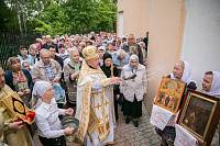 Открытие памятной доски священномученику Василию Сунгурову в Никольском храме г. Щелково