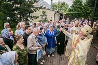 Открытие памятной доски священномученику Василию Сунгурову в Никольском храме г. Щелково