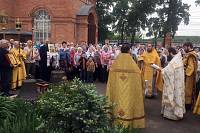 Престольный праздник и освящение колоколов в Новом Милете