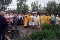 Престольный праздник и освящение колоколов в Новом Милете