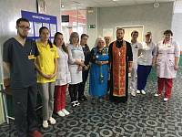 Освящение онкологического отделения Орехово-Зуевской городской больницы