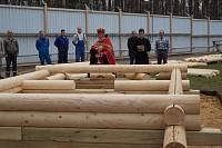 Освящение креста и основания часовни во имя блаженной Матроны Московской в г. Щелково