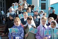 Архиерейское богослужение с участием Сводного детского хора Московской епархии в Богоявленском соборе Ногинска