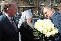 Архиерейское богослужение с участием Сводного детского хора Московской епархии в Богоявленском соборе Ногинска