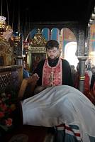 Архиерейское богослужение с участием Сводного детского хора Московской епархии в Богоявленском соборе Ногинска