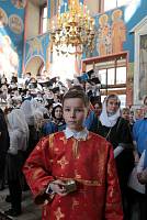 Архиерейское богослужение с участием Сводного детского хора Московской епархии в Богоявленском соборе Ногинска