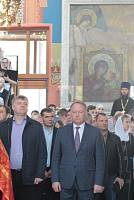 Архиерейское богослужение с участием Сводного детского хора Московской епархии в Богоявленском соборе Ногинска