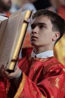 Архиерейское богослужение с участием Сводного детского хора Московской епархии в Богоявленском соборе Ногинска