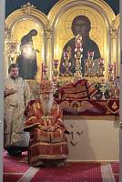 Архиерейское богослужение с участием Сводного детского хора Московской епархии в Богоявленском соборе Ногинска