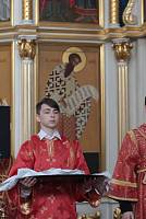 Архиерейское богослужение с участием Сводного детского хора Московской епархии в Богоявленском соборе Ногинска