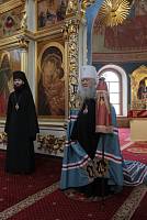 Архиерейское богослужение с участием Сводного детского хора Московской епархии в Богоявленском соборе Ногинска