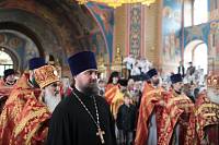 Архиерейское богослужение с участием Сводного детского хора Московской епархии в Богоявленском соборе Ногинска