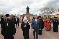 Архиерейское богослужение с участием Сводного детского хора Московской епархии в Богоявленском соборе Ногинска