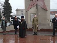 Митинг в г. Ликино-Дулево, посвященный отправке в экспедицию поискового отряда «Спектр»