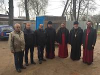 Рабочее совещание по восстановлению Знаменского храма села Ивановское Волоколамского района