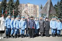 Открытие бюста первого космонавта Юрия Алексеевича Гагарина в г. Щелково