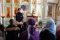 Урок безопасности в Сергиевском храме села Трубино